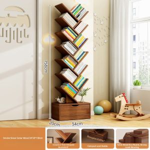 BOJIAJIAJU | Tree-shaped Easy-use Home Bookshelf