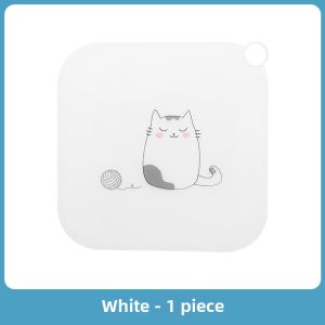 Anti-odor Cat Print Floor Drain Cover