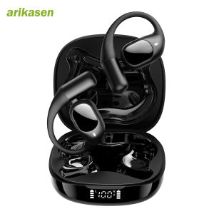 Open Sport Earbuds Wireless Open-Ear Audio Freedom Effortless Fit Safe Listening Bluetooth 5.3 Open Ear HeadphonesRich Bass