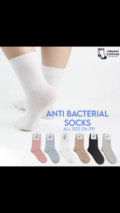 Kaos Kaki Wanita Panjang Polos Anti Bakteri
