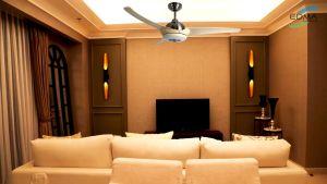 MT EDMA 52IN CENTRO - KIPAS LAMPU GANTUNG PLAFON - REMOTE CONTROL