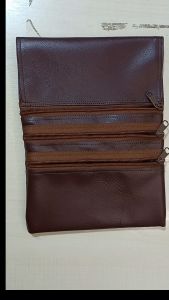 กระเป๋าจิงโจ้ พระ 4 ซิป หนัง ใช้กับ ปะคต ( จิงโจ้ จิงโจ้พระ กระเป๋า พระ เณร ของใช้พระ สินค้าพระ ) โชคดีโปรดักส์ สังฆภัณฑ์