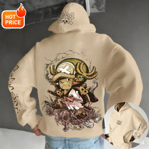 Anime Chopper 2025 One Piece Harajuku Streetwear Vintage Winter Oversized Hoodie Men Women Long-Sleeve Hooded Sweatshirt Top Y2k