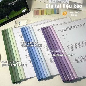 JIFANPAUL | Tổng Hợp Tài Liệu Trong Suốt A4 Bền