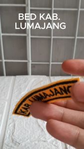Logo Bordir Kabupaten Lumajang / Logo Kabupaten Lumajang ( 12 Pcs )