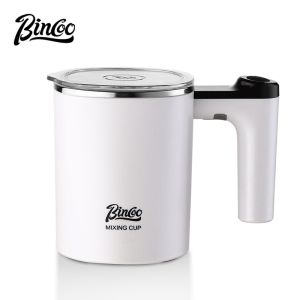 BINCOO Automatic Coffee Stirring Cup Magnetic Electric Heating Brewing Cup 316 Stainless Steel 360ML