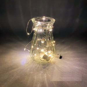 Đèn Led Trang Trí Đom Đóm có sẵn Pin ba chế độ nháy