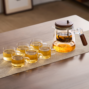 YIHUTEA | Heat-resistant Tea Brewing Set One-touch Water-Tea Separation