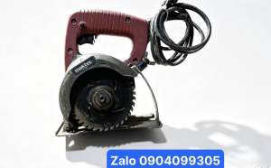 Máy cắt gạch Maktec hàng bãi xài điện 220 voltlưỡi 110mm