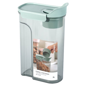 Large Capacity Transparent Storage Box Sealed Dog And Cat Food Dried Meat Rice Bucket Kitchen Storage Container by Lock N Lock