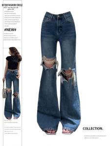 Cao Cấp Plus-kích Thước Mỹ Retro Hipster Quần Jean Nữ Mùa Hè Mỏng Eo Giảm Béo Không Dính Chân Micro-quần Có Dây Kéo