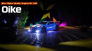 Oike 4WD Remote Control Drift Car 1:24 Mini Remote Control Racing Car Model 2.4G Radio High Speed RC Car Boy Toy Gift