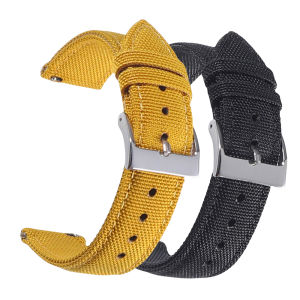Premium Sailcloth Watch Strap Waterproof Durable Nylon Watchband 18mm 19mm 20mm 21mm 22mm 24mm Quick Release Sport Band for men