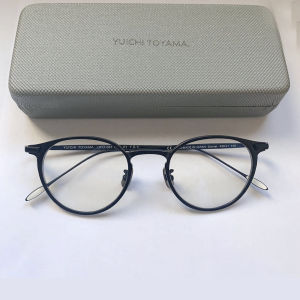 กรอบแว่นตาทรงกลมไททาเนียมแท้เบาพิเศษแบบเดียวกับดารา USH by yuichi Toyama UFO-061สายตาสั้นผู้ชาย
