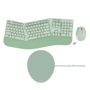 Hinomi | Ergonomic Silent Wireless Keyboard and Mouse Set