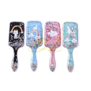 SK-FASHION Cartoon Rainbow Hair Brush Pony Airbag Comb Print Air Cushion Combs Head Massager Detangling Comb