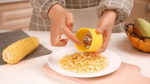 BizHome ที่แกะข้าวโพด ที่ปอกข้าวโพด ทรงกลม