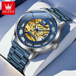 OLEVS | Mechanical Watch Steel Band Hollow Fashion Water-resistant