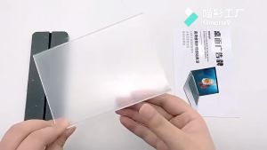 ตั้งโต๊ะ ป้ายชื่อ แนวตั้ง แนวนอน ป้ายอะคริลิกใส 2mm พร้อมส่ง