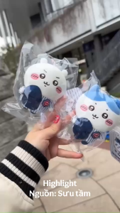 CHÍNH HÃNG NHẬT - FULL TEM TAG - Móc khóa thú bông Chiikawa MLB TOKYO SERIES Mascot (Đồ chơi nhồi bông)
