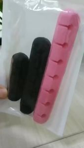 Wall Mountable Self-Adhesive Silicone Cable Organizer Multi-Functional Cable Winder Earphone Cables Phone Data Cables Wires