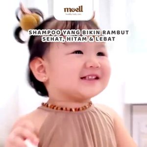 Moell Shampoo Bayi 185gr - Bubbles Bubbles Everywhere Shampoo - Shampoo Bayi Natural Organic