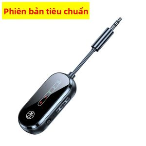 Bộ Thu Phát Âm Thanh Bluetooth 5.4 VIKEFON Với Giắc Cắm 3.5mm AUX Bộ Chuyển Đổi Không Dây Độ Trễ Thấp Cho TV Máy Bay Ô Tô PC Tai Nghe