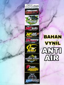 STIKER AUDIO | STIKER SOUND | STIKER SOUNDSYSTEM | STIKER CROMO | STIKER PACK | STIKER 1 LEMBAR