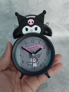 JAM BEKER WEKER KRING KARAKTER SUARA NYARING KERAS BUNYI KRING GAMBAR KUROMI UNGU HITAM