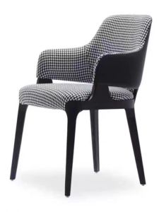 Luxurious Dining Chair Hotel Suite Backless Bench Nordic Coffee Shop Casual Sales Office Chair Leather Soft Surface Adult Use