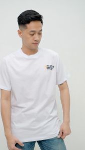 Otsky X 420Father Kaos Pria ABCD White X BA001