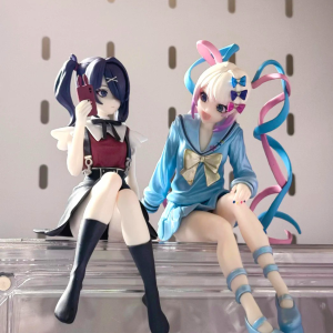 Bandai | 2 Kinds Needy Girl Overdose Anime Figure KAngel OMGkawaiiAngel Action Figure Virtual Uploader PVC Collection Model Ornament Gift