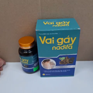 Vai gáy Nadifa hộp 30 viên uống hỗ trợ giảm đau vai gáy đau lưng tê mỏi chân tay
