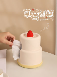 Hộp Đựng Khăn Giấy Bằng Gốm Sáng Tạo Trang Trí Phòng Khách Quà Tặng Sinh Nhật Cho Nữ Hộp Đựng Khăn Giấy Hình Bánh Tròn