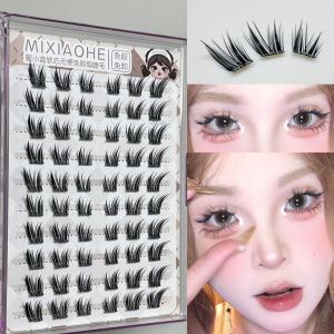 New Process Honey Box No Glue No Removal Side Flying Stemless Fox Series Soft State Fake Eyelashes Su Da Ji Princess Mirror Ready