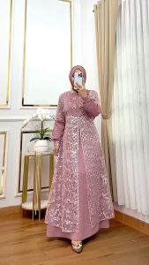 ZIFA FASHION // COD // QUILA DRESS BRUKAT VALENTINO GARDEN MIX CRUTY // GAMIS PAYET MUTIARA CANTIK // GAMIS PESTA KONDANGAN TERBARU // DRESS LEBARAN 2025 KEKINIAN // FASHION WANITA MODIS TRENDY SIAP KIRIM // DRESS POPULER 2025 // *ALN