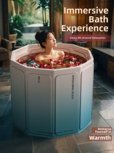 LaiBei | Foldable Thickened Bath Tub for Adults and Children