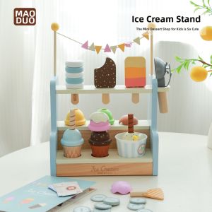 Umu | Children Wooden Kitchen Toy Cooking Set Coffee Machine