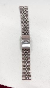 Watchband Screw Link Straight/Curved End Strap 20/22mm Stainless Steel Bracelet Metal Watchband for Seiko for Jubilee SKX007/009