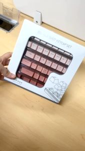 ZIFRIEND 132 keys Keycaps Set Key Caps Kit PBT Gradient Dip Dyeing Backlit for Keyboard Mechanical Keyboard Keycap