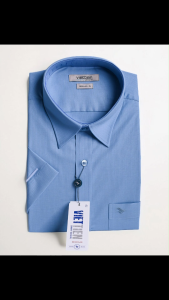 Áo sơ mi Việt Tiến tay ngắn