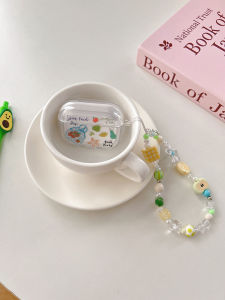 Korean Style Airpods pro Protective Case Sea Star Shell Fruit Design Silicone Transparent Anti-Fall Apple Bluetooth Earphone Cover