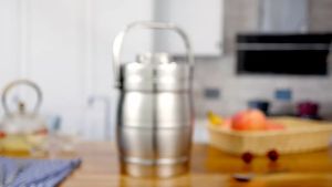 Stainless Steel Thermos Food Storage Container Lunch Box Large Capacity Picnic Bento Box Portable Lunchbox 锈钢保温桶大容量保温饭盒