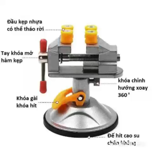ETO KẸP XOAY 360độ . LOẠI MINI CÓ ĐẾ HÍT CHẮC CHẮN TIỆN ÍCH CHO VIỆC SỬA CHỮA LÀM ĐỒ THỦ CÔNG. TH1103