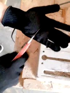 Sarung Tangan Anti Pisau Tukang Aksesoris Pertukangan Tajam Potong Gores Bacok Begal Cut Glove