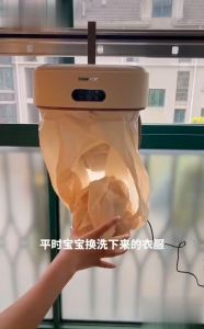 XM Portable Clothes Dryer for Household Dormitory Travel Foldable Quick-Drying Machine with Intelligent Timer(220V/600W) 干衣机 烘干机