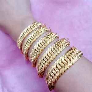 JIN JING RANTAI TANGAN LIPAN KAIT 3 EMAS 916 TULEN 6g-25g UP