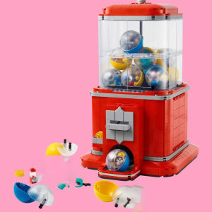 Máy Bán Hàng Tự Động Giáo Dục Bộ Đồ Chơi Lắp Ráp Mô Hình Dành Cho Bé Trai Và Bé Gái Quà Tặng Sinh Nhật Giáng Sinh Tương Thích Với Lego Nhựa ABS