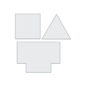 YOMDID 3pcs Multi-Functional Storage Bag Transparent PET Sewing Template Compatible with Sewing Machines and Hand Stitching