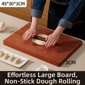 HAOGUANJIA | Home Kitchen Wooden Pastry Board For Dumplings And Cutting